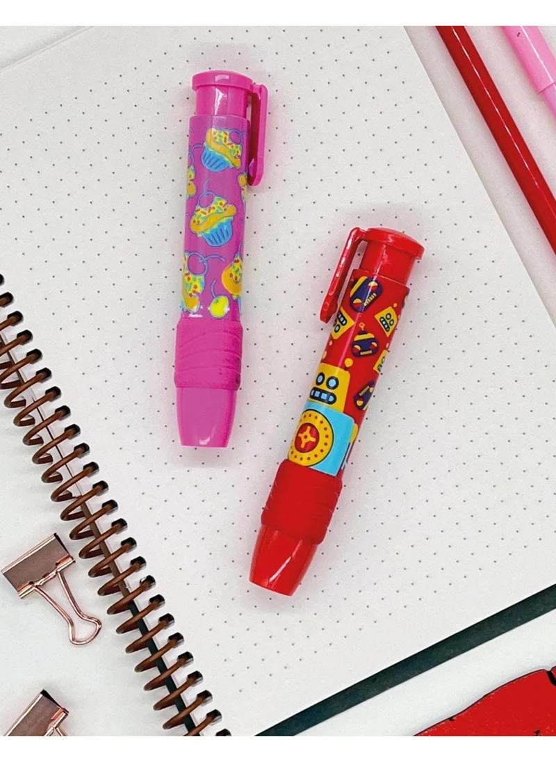 Kağıt Gemi Dükkan Red Pencil Eraser