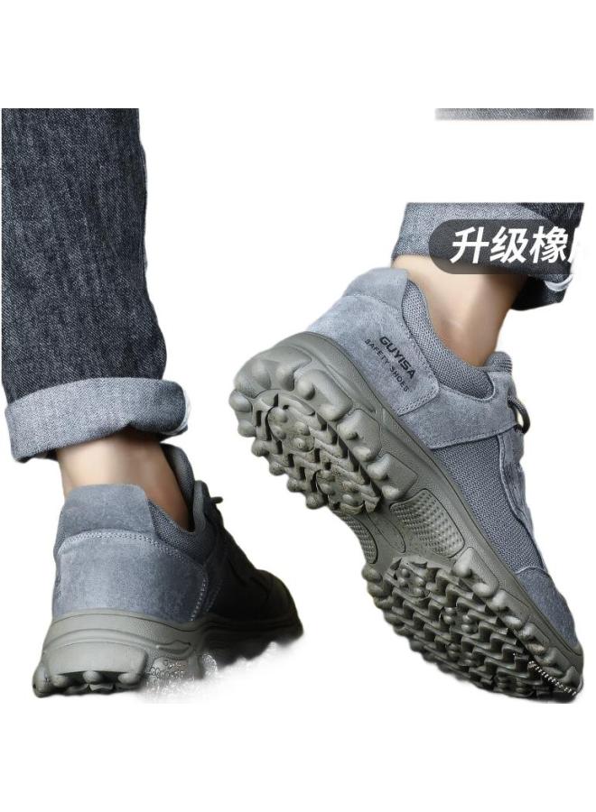 WELDON Weierdun Safety Shoes For Men, Anti-Smashing, Anti-Puncture, Wear-Resistant, Durable, Comfortable, Insulated 10Kv, Work Safety Functional Shoes 0252Kv, Size 38 - Image 3