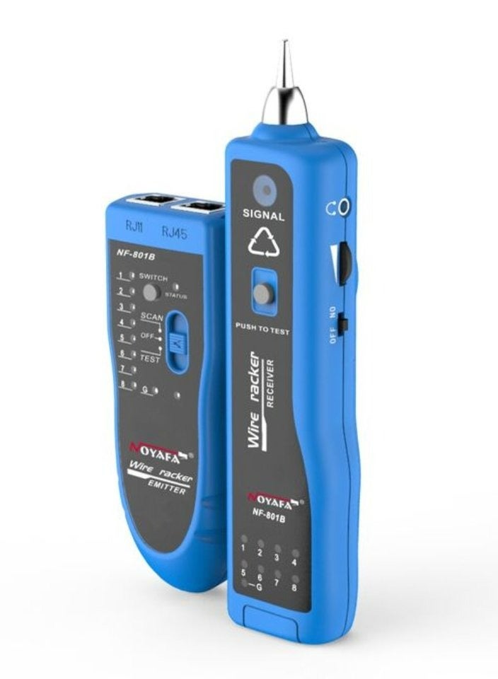 NOYAFA Network RJ45 RJ11 Telephone LAN Cable Tester Electric Wire Tracker Line Finder - Image 2