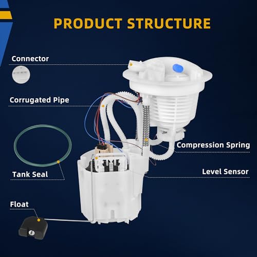DWVO Fuel Pump Compatible with 2004-2007 Dodge Durango/2007 Chrysler Aspen 3.7L 4.7L 5.7L - Image 2