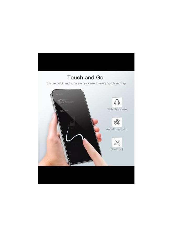 PROMASS - Privacy Screen Protector For Galaxy A35/ A55 9H Hardness Anti Spy Tempered Glass [100% Privacy Protection], Bubble Free Easy Installation, Full Coverage And Anti Scratch - Image 1