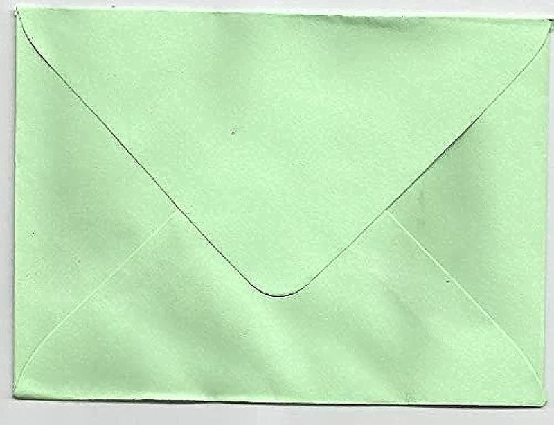 Amira Bahco 7x10 Green-50 envelopes