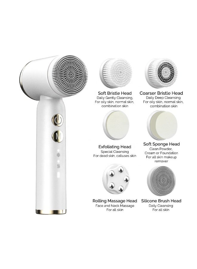 Lifenpure Facial Cleansing Brush white - Image 2