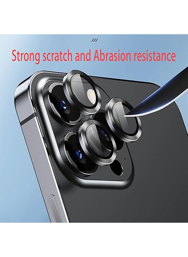 general 【3 Pack】 Camera Lens Protector Compatible with iPhone 16 Pro, iPhone 16 Pro Metal Lens Film, Anti-Scratch Protector 【HD Clear】 【Wear-Resistant】 - Image 5