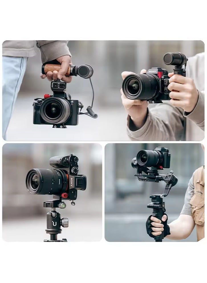 Ulanzi S-63 Arca Rotatable Horizontal-To-Vertical Mount Plate Kit for Sony A7 III/A7R V/A7 IV/A7S III/A7R IV DSLR Camera - Image 4