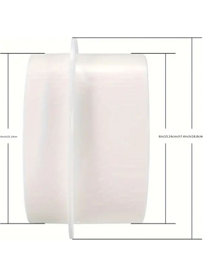 Heavy Duty ABS Non Return Valve 125mm 3 Port 3 4 BSP Thread White Plastic HVAC Plumbing - Image 3