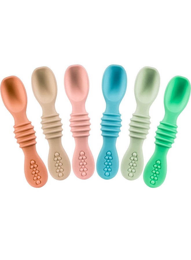 SPERRIC Silicone Baby Spoons First Stage Infant Feeding Spoon For Baby Led Weaning Bpa Lead Phthalate And Plastic Free Great Gift Set - Image 1