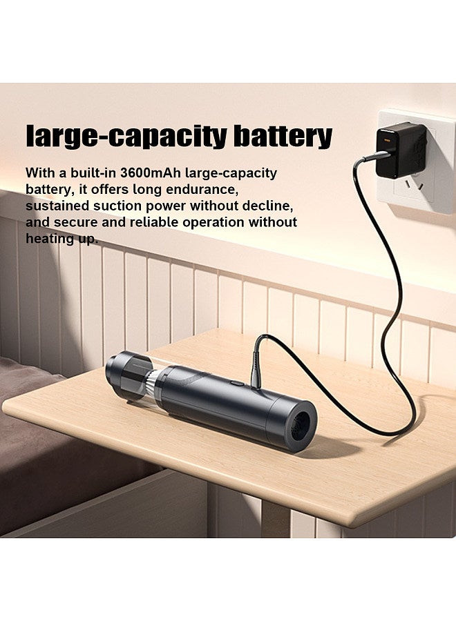 Generic Handheld Cordless Vacuum Cleaner Air Blower 5000PA High Power Dust Buster Multifunctional Imflator Pump Support Inflation/Suction/Blowing/Vacuum  - Image 3