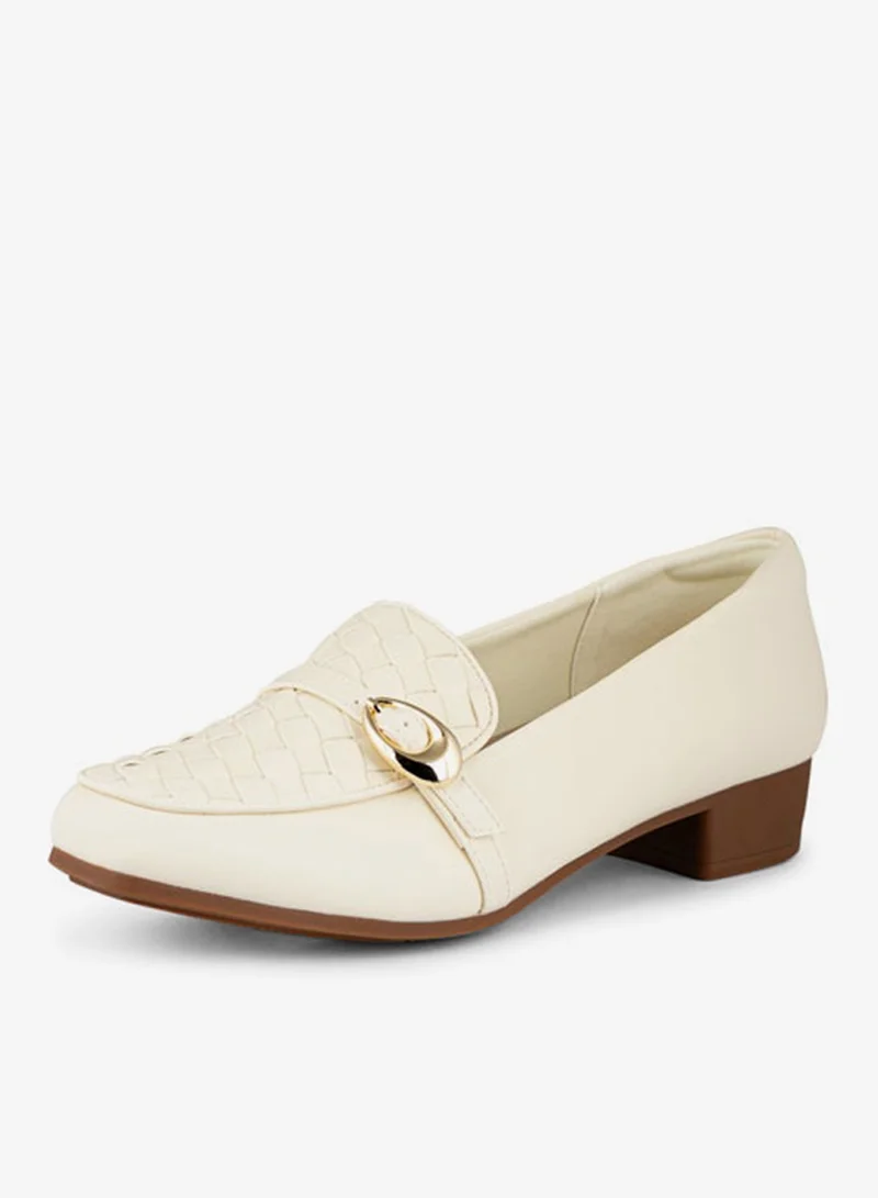 فينتشي مضخات الكعب المتوسطة القدم المربعة للنساء