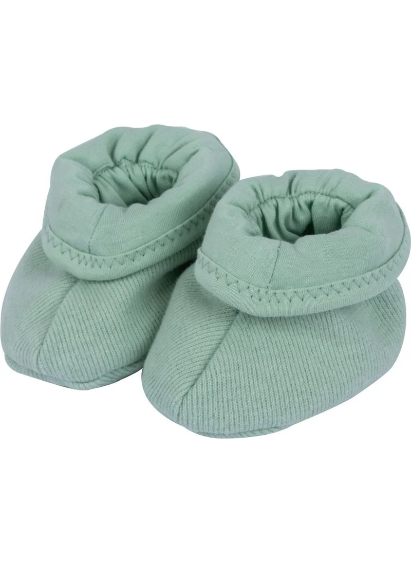 Sevi Bebe Cherry Pitted Thermal Booties ART-686 Green