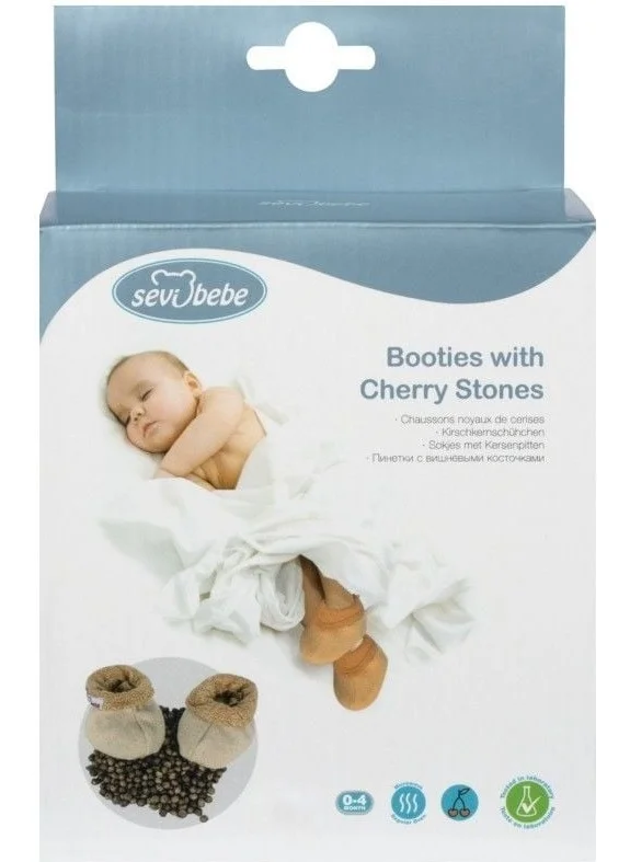 Sevi Bebe Cherry Pitted Thermal Booties ART-686 Green