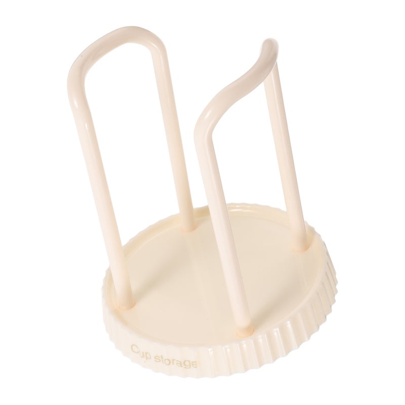 Bathroom Cups Dispensers Water Cups Storage Holder Rinsing Cups Holder Coffee Cup Racks For Vanity Sink Countertop - Image 1