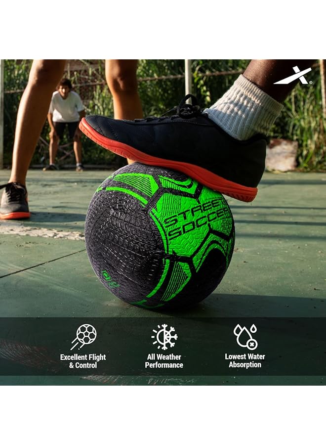 Vector X Street Soccer Rubber Molded Football Size 5 - Image 3