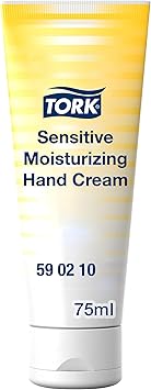 Tork Sensitive Moisturising Hand Cream NonPerfumed 75ml 590210 - Image 1