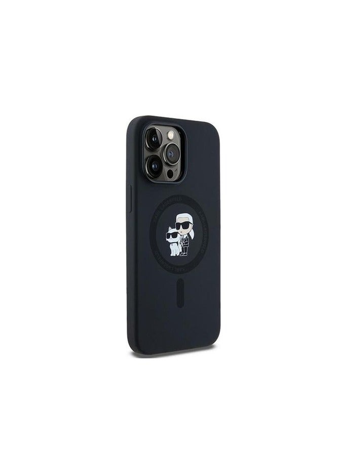 Karl Lagerfeld 14 Pro Max 6.7" black hardcase Silicone Karl & Choupet - Image 5