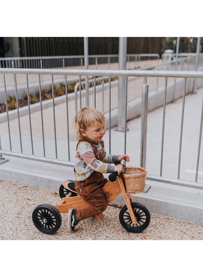Kinderfeets Tiny Tot 2-in-1 Wooden Balance Bike - Premium High Quality Toddler Walker - Image 4