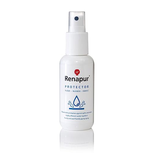 Renapur Suede, Nubuck, Fabric Waterproofing/Stain Protection — Eco-Friendly, Non-Toxic, for Shoes, Boots, Sneakers & Clothing (3.4 fl.oz) - Packaging May Vary - Image 1