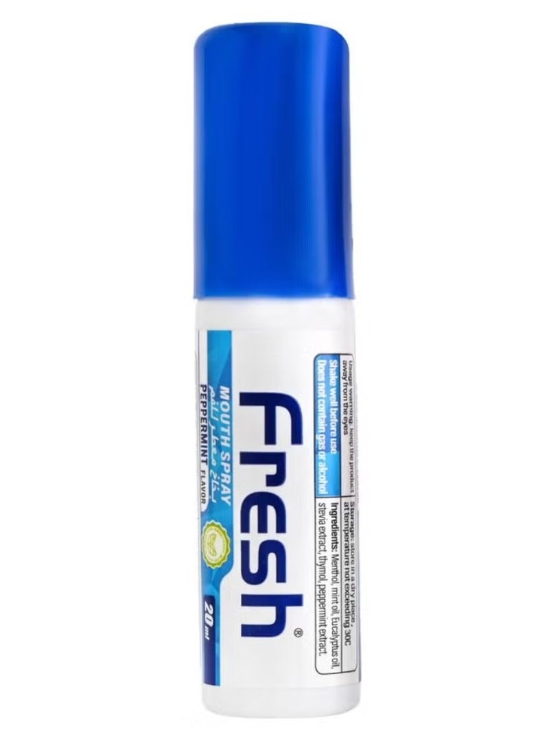 فريش بخاخ معطر للفم بيبرمنت 20 مل