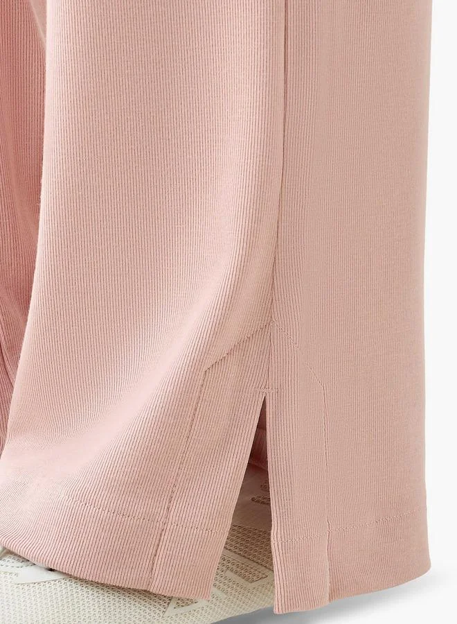 Splash Active Pink Women Elasticated Waist Track Pants for Women | Best Price UAE