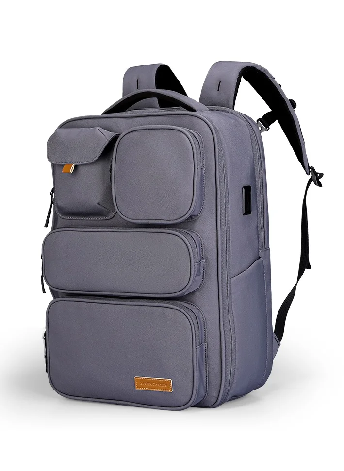 MARK RYDEN MARK RYDEN 9004 17Inch Backpack - Large Capacity, Waterproof, and USB Charging Port for Urban Commuters