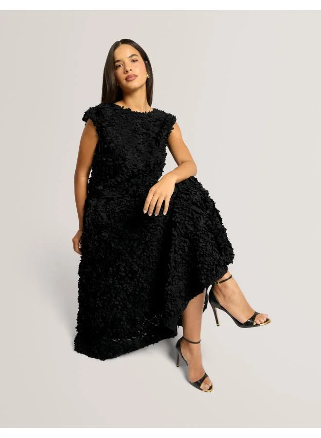Ted Baker  Textured Fabric Full Midi Skirt for Women | Best Price UAE