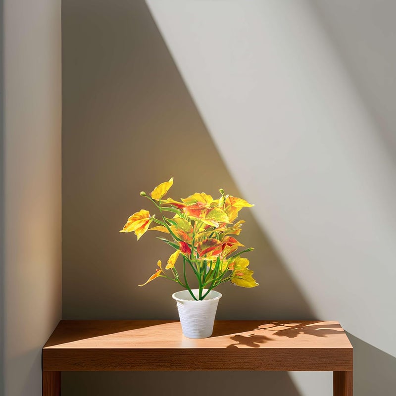 Madhav Enterprises Artificial Plants with Pot Showcase Decoration Plants Leaf Fake Plant Artificial Plants for Home Decor Office Gifting Plants Decorative Potted Plants RVAP19 - Image 5