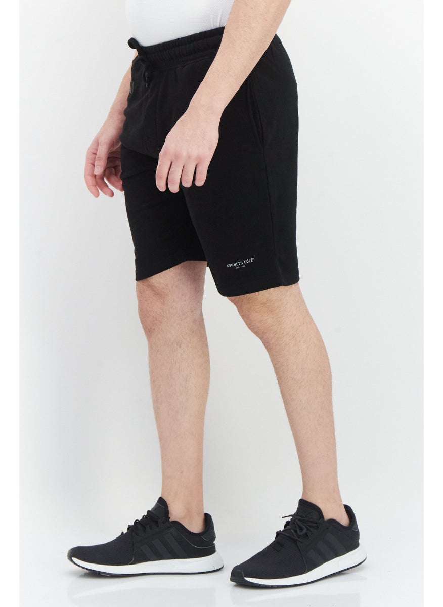 Kenneth Cole - Men Plain Pull On Basic Short, Black - Image 1