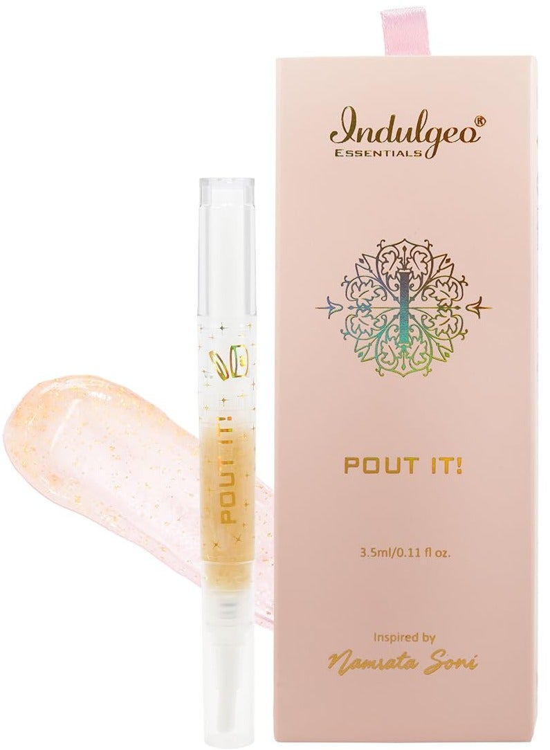 Indulgeo Essentials Pout It 24k Gold Lip Oil 3.5ml - Image 1