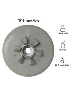 Motor Coupler Suitable for Panasonic Mixer Grinder D Shape Hole