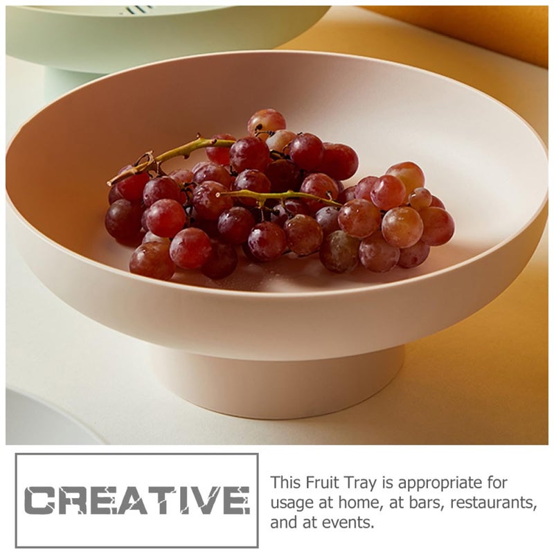 Pink Detachable Fruit Plate Elevated Snack Holder Multi Functional Basket Kitchen Storage Dining Table Centerpiece - Image 4