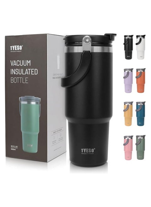 TYESO Insulated bottle with for water, Iced Tea or Coffee, Juice and Smoothie 25 oz.
