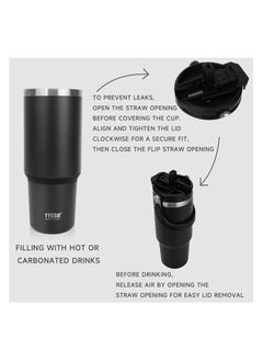 TYESO TYESO Insulated bottle with for water, Iced Tea or Coffee, Juice and Smoothie 25 oz.  - Image 2