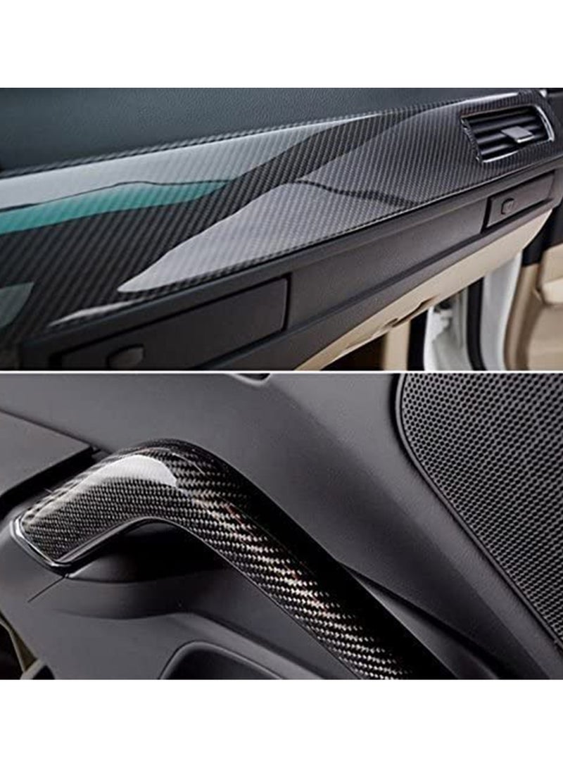 SYOSI Vinyl Wrap Self Adhesive 5D Carbon for Car Van Motorbike Interior and Exterior Tech Bubble Free - Image 4