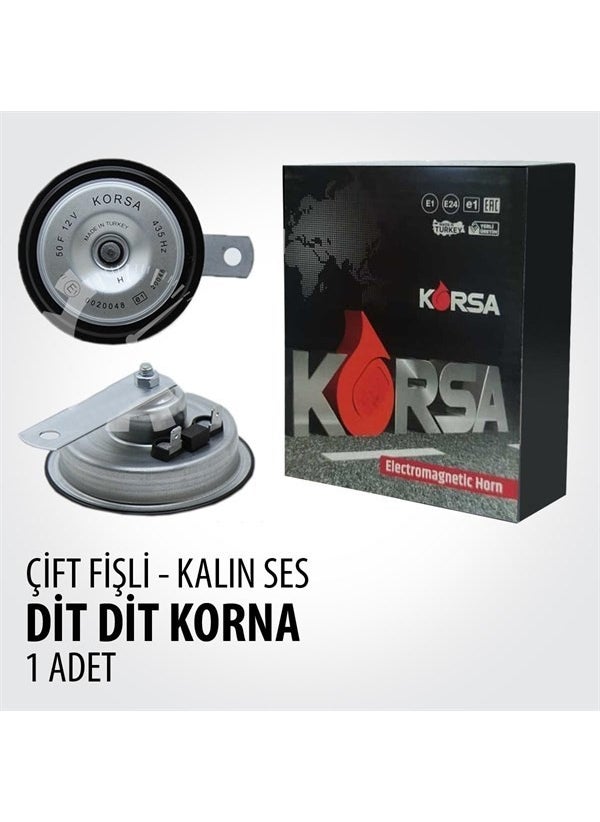 Korsa - Didit Horn Thin and Deep Sound Set of 2 - Image 1