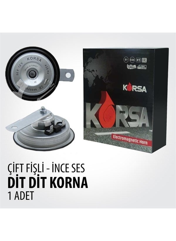 Korsa - Didit Horn Thin and Deep Sound Set of 2 - Image 1