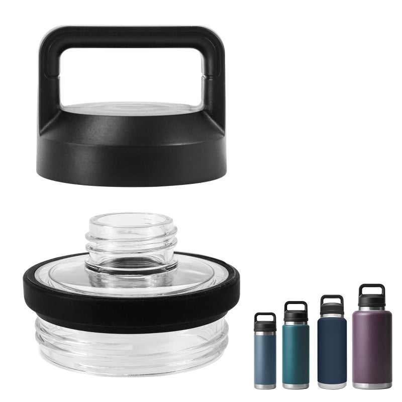 UXIETIN Screw Top Lid Replacement Compatible with Rambler Yeti, Screw Top Chug Cap Compatible with All Yeti Rambler 18/26/36/46/64 OZ,1PC - Image 1
