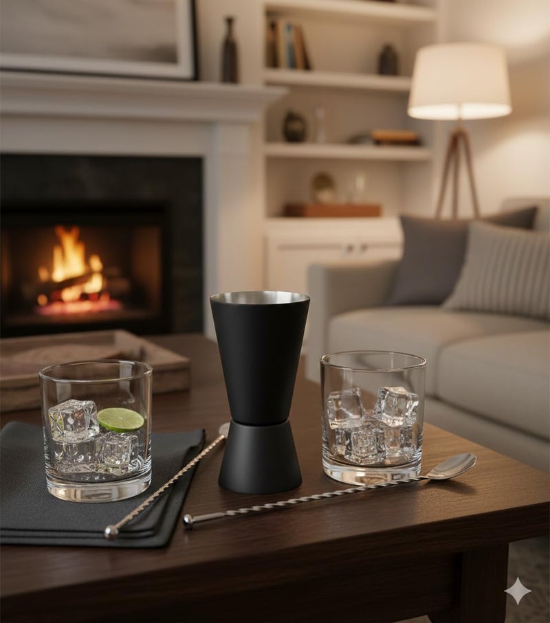 Nooks Stainless Steel Insulated Ice Bucket (1.5Litre) with Ice Scope and with Peg Measure (60ml-30ml) | Keeps Ice Cold for 6 h | Great bar Tools for Home bar Accessories, Mini bar, Wine (Medium) - Image 2