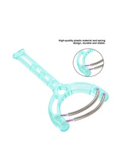 Generic Facial Hair Remover, Portable Face Lips Hair Removal Plastic Spring Device Beauty Tool for Women & Men Hair Removal Spring Threading Epilator Face Facial Hair Removal Stick (Green)  - Image 4