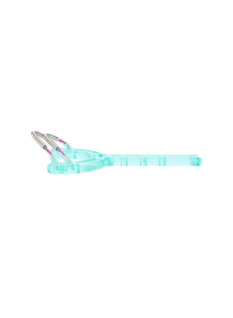 Facial Hair Remover, Portable Face Lips Hair Removal Plastic Spring Device Beauty Tool for Women & Men Hair Removal Spring Threading Epilator Face Facial Hair Removal Stick (Green)