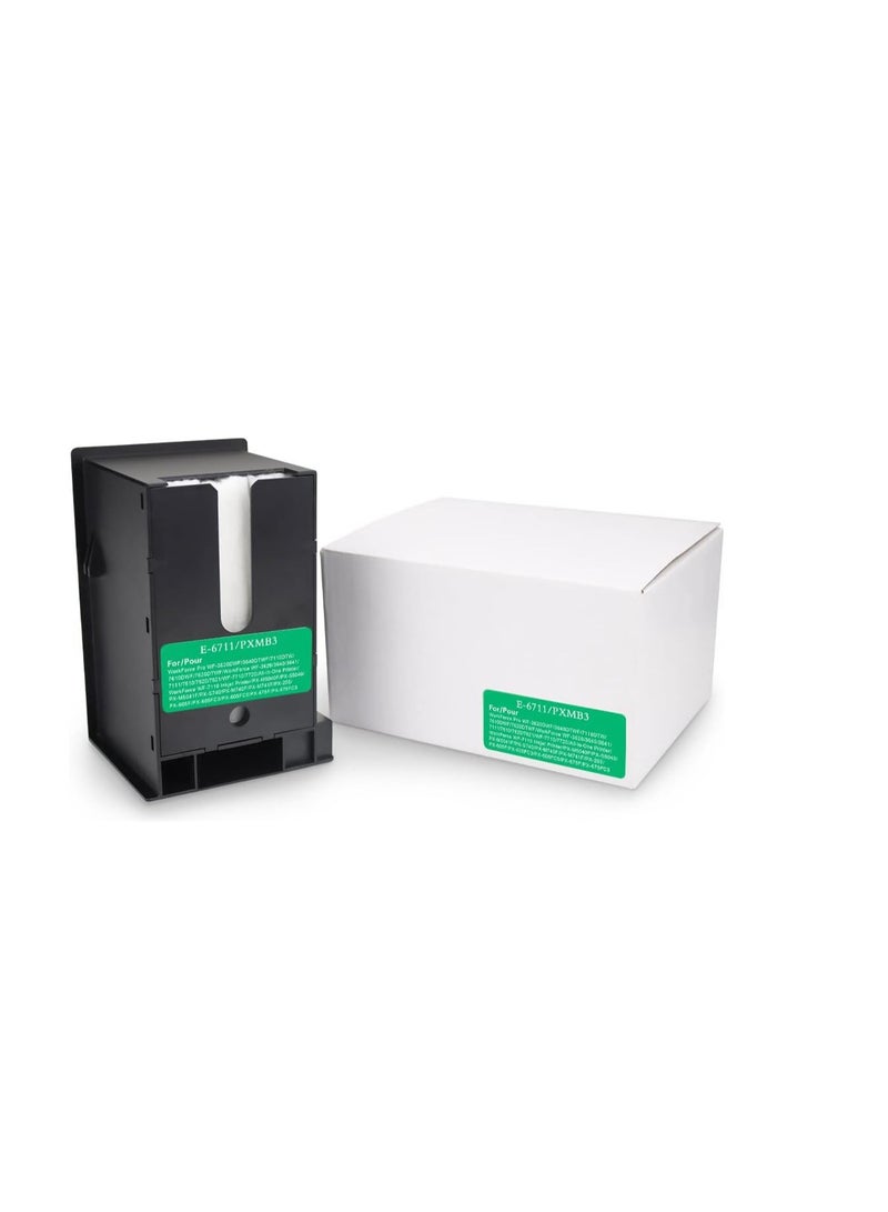 T6711 PXMB3 Ink Maintenance - Waste Tank Box Compatible with Epson L1455 AWF7110 WF7210 WF7510 WF7610 WF7620 WF7710 WF7720 WF3520 WF3540 WF3620 ET16500 Printers  - Image 1