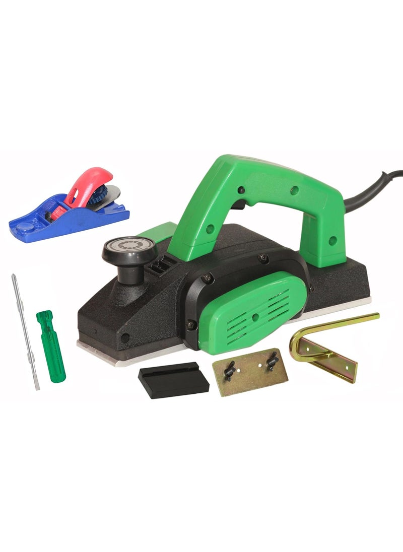 Digital Craft Digital Craft Wood Planer 1400W Machine of Carpentry HighPower MultiFunction Electric Planer Professional Woodworking Machine Electric Planer Machine 82MM6Inch 2 In 1 Screw Driver5Inch Hand Planer 