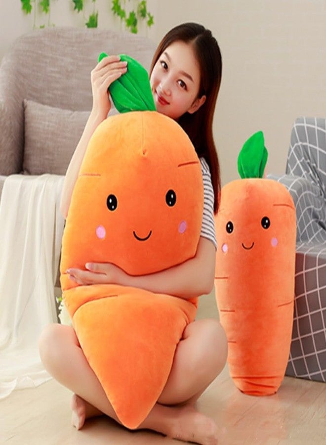 OUKEYI 21.6inch/55cm Carrot Hugging Pillow, Cute Carrot Shape Plush Toy for Kids - Image 4