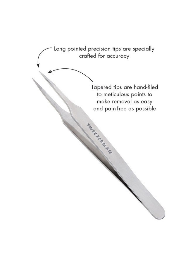 تويزرمان ملقط تويزرمان لإزالة الشعر تحت الجلد من الفولاذ المقاوم للصدأ للنساء والرجال - Image 3