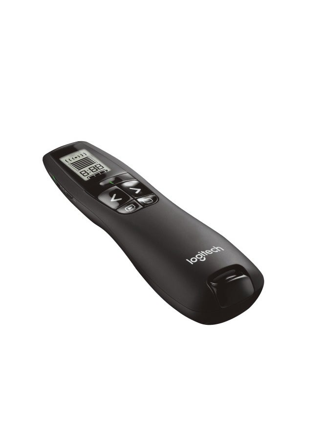 Logitech - Logitech R800 Presentation Remote with LCD Display and with Laser Pointer Green Color - Image 1
