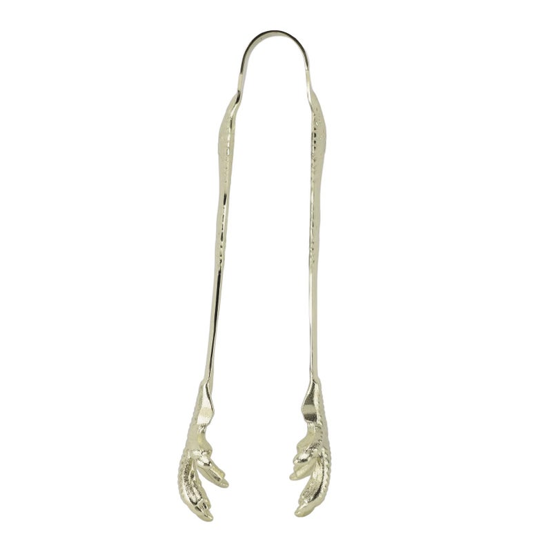 Stainless Steel Eagle Claw Ice Tongs Plated Copper For Home Bar Kitchen Use - Image 2
