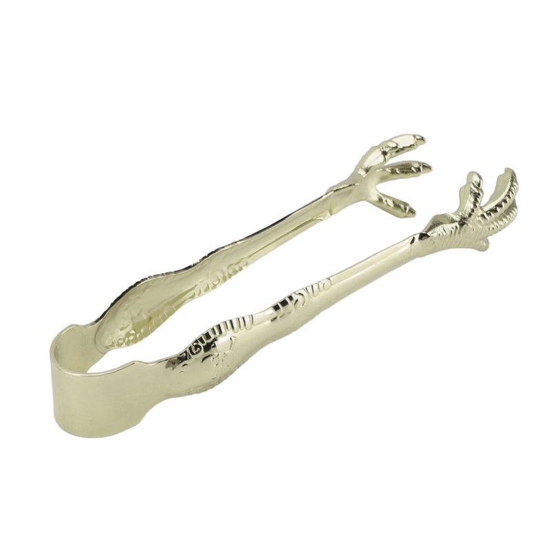 Stainless Steel Eagle Claw Ice Tongs Plated Copper For Home Bar Kitchen Use - Image 3
