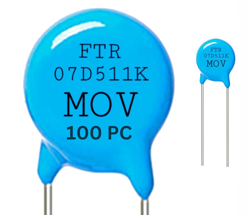 Dreamlux MOV 7D511K Metal Oxide Varistor for 80V to 300V DOB LED Bulb Lights protection | MOV for LED Bulb | Color : Blue (PACK OF 100) - Image 1