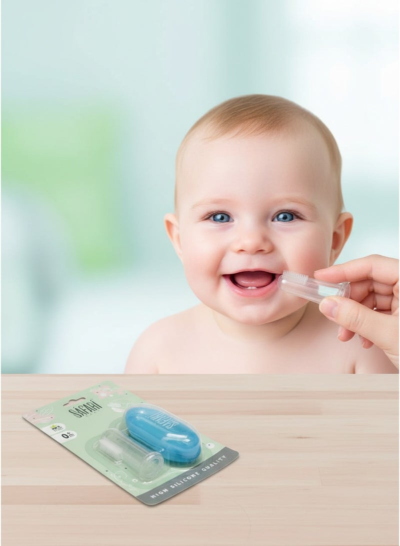 سفاري فرشاة أسنان ناعمة من السيليكون 0+ - Image 1