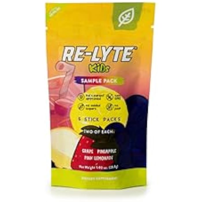 REDMOND Re-Lyte Kids Hydration Electrolyte Mix Powder, Sample Pack (6 Ct.) - Image 1
