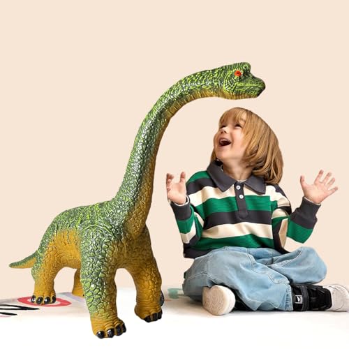 YONGJULE Big Brachiosaurus 32 inch, Dinosaur Toys for Kids 3-5, Large Inflatable Dinosaur Toys for Kids Toddler Dinosaur Party Favors, Birthday Gifts for Boys Girls (Green) - Image 5